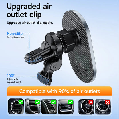 HOCO CA91 Magnetic Wireless Car Charger Mount 15W