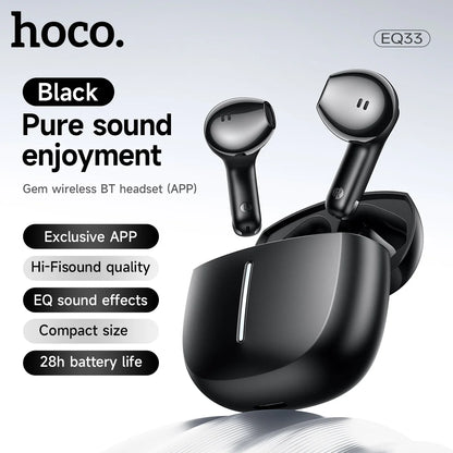 HOCO EQ33 App-Controlled True Wireless Earbuds