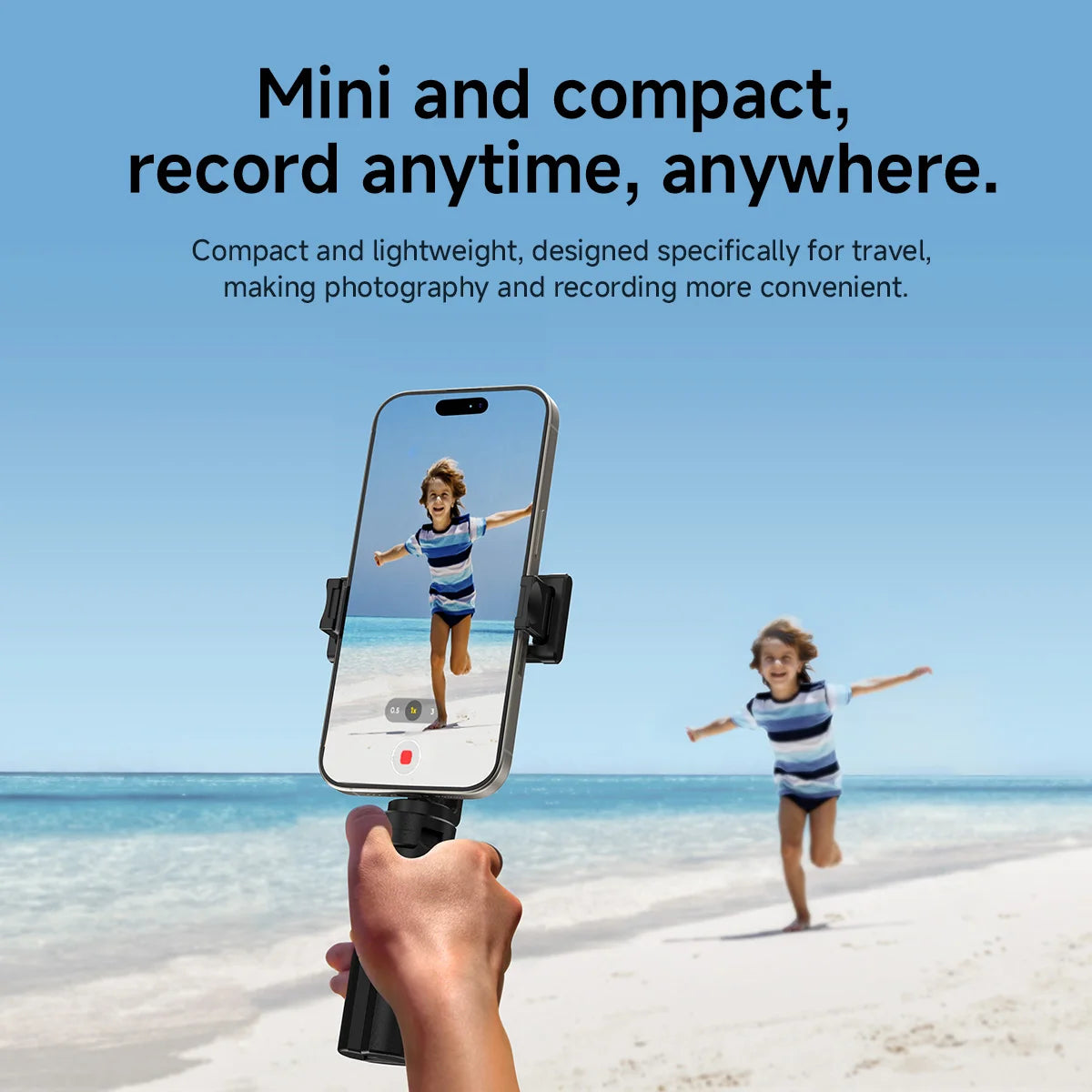 HOCO K100 3-in-1 Mini Tripod for Smartphones and Action Cameras