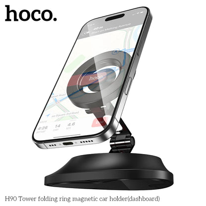 HOCO H90 Foldable Magnetic Dashboard Phone Mount