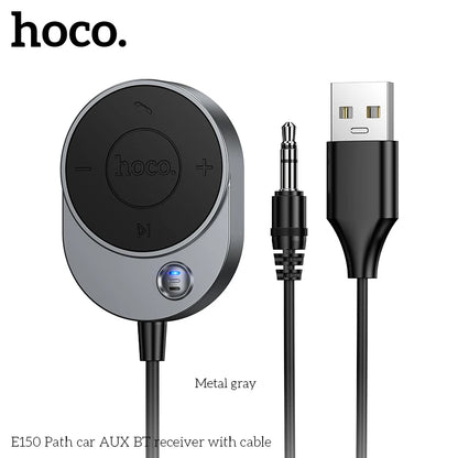 HOCO E150 Bluetooth 5.4 AUX Receiver for Car