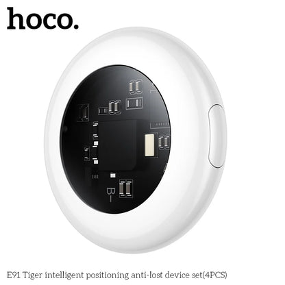 HOCO E91 4 Pack Smart Anti-Lost GPS Tracker with Apple Find My Integration