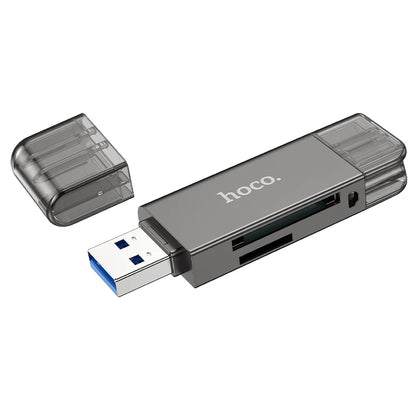 HOCO HB39 USB-C 3.0 SD & microSD Card Reader
