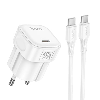 HOCO C168A 40W GaN USB-C Fast Charger