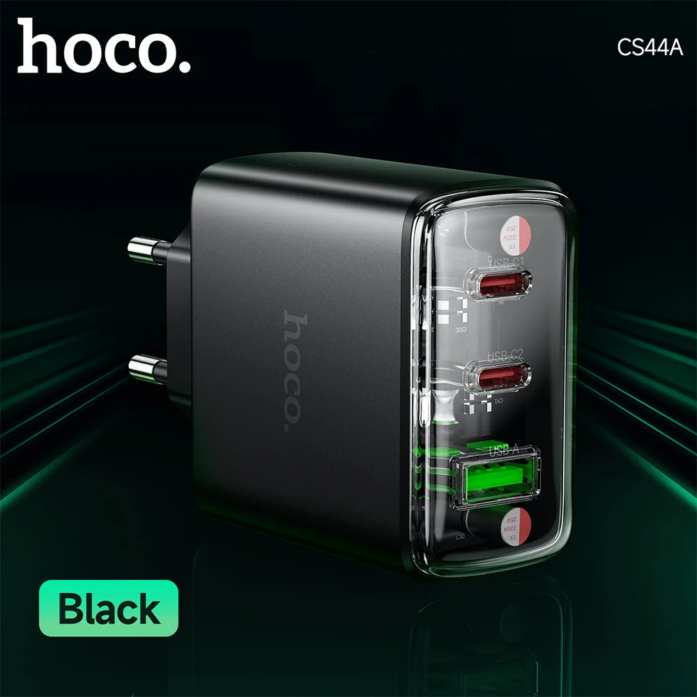 HOCO CS44A 65W Dual USB-C Fast Charger