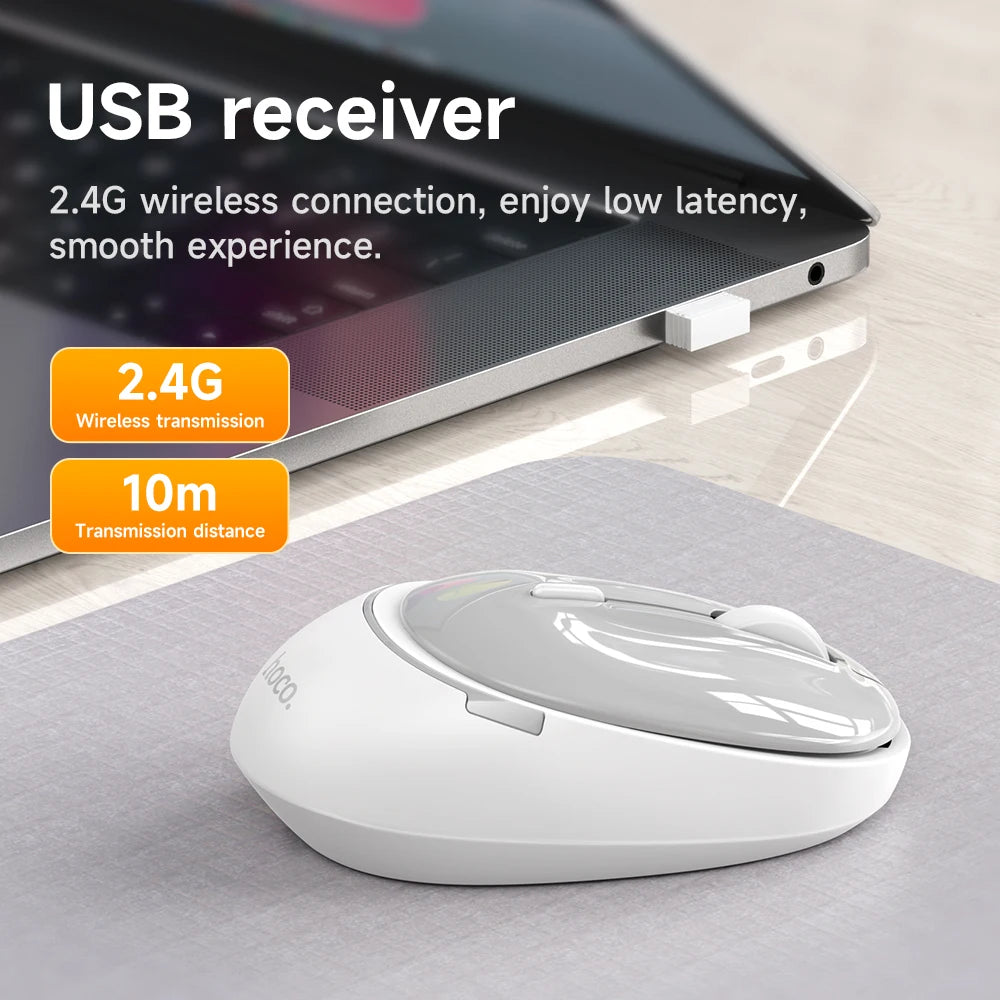 HOCO GM34 Silent Dual Wireless Mouse